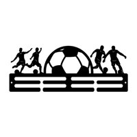 Magideal - Colgador De Medallas, Marco De Estante De Percha De Exhibición, Adorno Para Colgar De Pared Resistente, Soporte De Medallas Para Placas De Gimnasia De Fútbol Americano