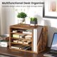 thumbnail image 2 of Wooden Mail Organizer, Desk Organizer with 3 Adjustable Shelves, 2 of 3