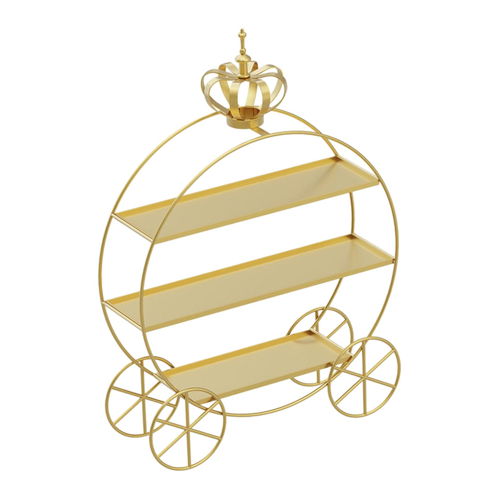 Bothyi - Soporte Para Cupcakes De 3 Niveles, Soporte Dorado Para Cupcakes, Celebración De Bodas, Baby Shower