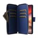 thumbnail image 5 of Funda Cartera con Cremallera y Correa para Samsung Galaxy S26 Ultra 5G Soporte y Tarjetero Azul, 5 of 6