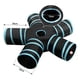 thumbnail image 5 of Túnel de juguete para gatos de 5 vías, plegable, con bolsa de almacenamiento para gatos, cachorros, conejos y cobayas. Ideal para interiores y exteriores., 5 of 8