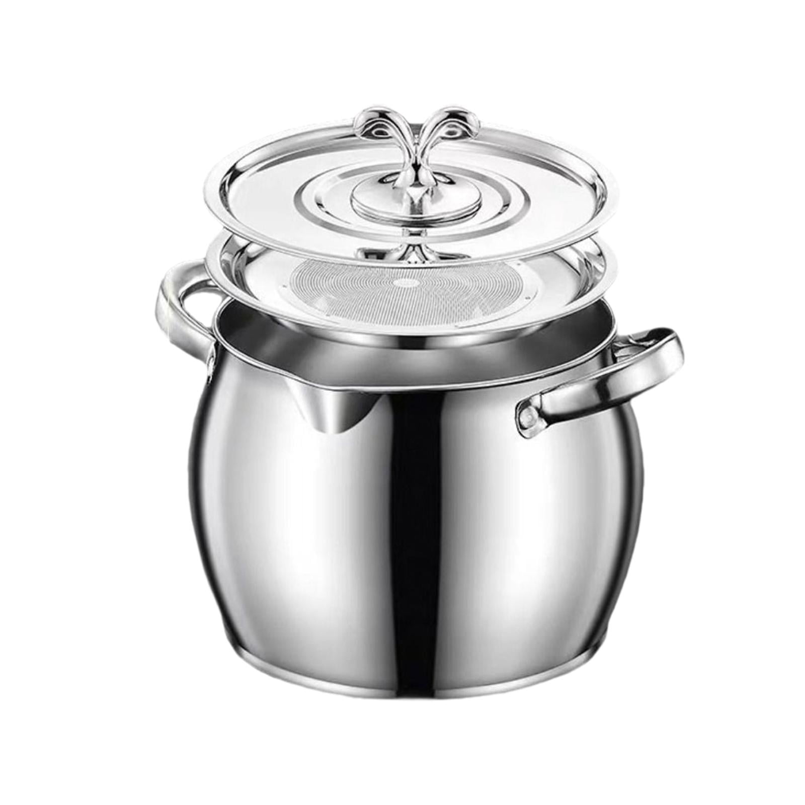 Bothyi - Contenedor Con Tapa Antipolvo Para Freír, Acampar Y Cocinar, 3 L, 14 Cm X 18 Cm
