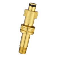 Magideal - Boquilla De Espuma Fácil De Adaptadores De Arandela De Latón Metálico Adaptador De Cañón De Espuma Para Rociador De Arandela Eléctrica - G G