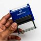 thumbnail image 3 of Sello de goma Vivid Stamp Q-200 con tinta azul, 3 of 9