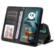 thumbnail image 4 of Funda Billetera para Motorola Moto E15 con Porta Tarjetas y Soporte Ajustable Negro, 4 of 5
