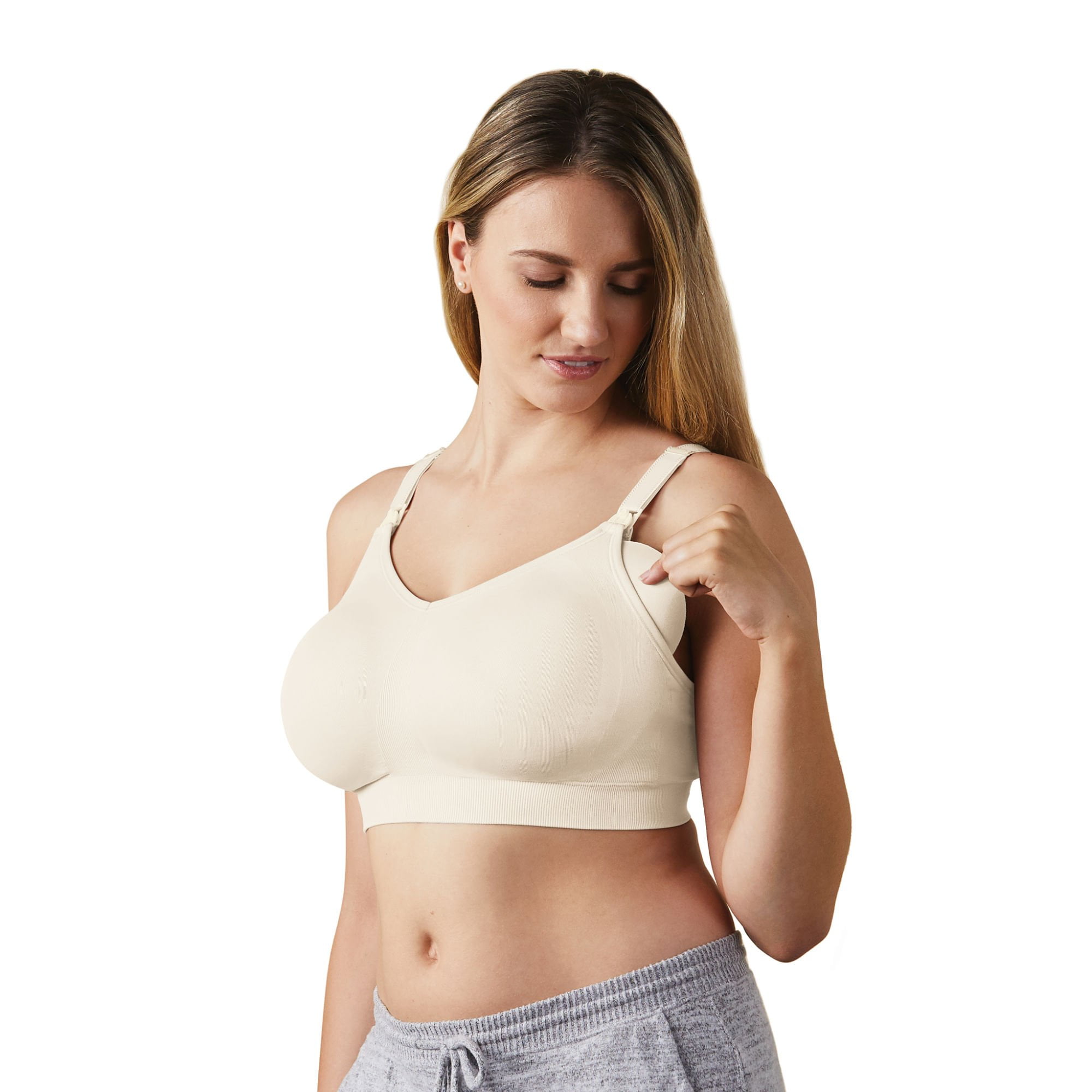 Bravado Designs - Sostén De Lactancia Body Silk L Blanco
