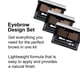 thumbnail image 2 of Set de diseño de cejas Pupa Milano Essentials 002 Brown, 2 of 3