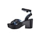 thumbnail image 4 of Sandalia Negro Satin Karima, 4 of 5