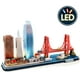 thumbnail image 2 of 3D Puzzle Cityline San Francisco Led 90 Pieces L524h, 2 of 2