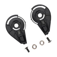 Magideal - Base Para Casco Abierto, Placa De Engranaje Para Casco, Repuestos De Primera Calidad, Placa Base Para Viseras De Casco De Motocicleta Fáciles De