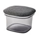 thumbnail image 1 of Caja de almacenamiento de juguetes para niños otomanos, reposapiés portátil, taburete acolchado, reposapiés multifuncional para dormitorio, decoración Gris, 1 of 5