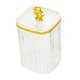 thumbnail image 5 of Tarro De Almacenamiento De Cocina, Contenedor De Almacenamiento De Alimentos, Tarro De Galletas Para Especias, Café, Transparente, Grande, 5 of 5