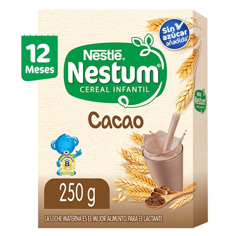 Cereal Infantil Cacao 250 g Nestum