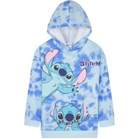 Buzo Disney Stitch Para Niñas Con Orejas 3D Y Diseño Tie Dye