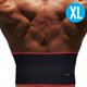 thumbnail image 5 of Cinturón de entrenamiento de fuerza Formfit Back Support Negro/Rojo XL, 5 of 6