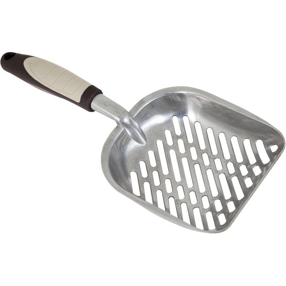 Petmate Metal CatKitty Litter Scoop, pala profunda premium
