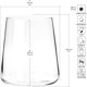 thumbnail image 2 of KROSNO Water Glasses Set of 6, 14.5 oz, AvantGarde Collection, 2 of 3