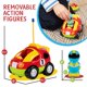 thumbnail image 5 of Coches de control remoto PREXTEX Cartoon Police Car y coche de carreras, 5 of 7