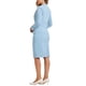 thumbnail image 3 of INSPIRE CHIC Conjuntos de Traje para Mujer Blazer de Manga Larga y Falda Lápiz 2 Piezas Conjuntos Azul Claro M, 3 of 6