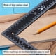 thumbnail image 4 of Regla para enmarcar Mr. Pen Carpenter, cuadrada, 20 cm x 30 cm, Carbon St, 4 of 8