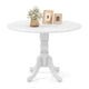 thumbnail image 1 of Mesa de comedor redonda COSTWAY para 4 personas, 102 cm, madera de caucho, 1 of 3