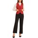 thumbnail image 2 of INSPIRE CHIC Chaleco de Traje para Mujer Doble Botonadura Negocios Solapa Elegante Chaleco de Cintura XL Rojo, 2 of 6