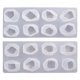 thumbnail image 1 of 2x GEM Piedra Molde DIY Arte Resina Fundición Vela Moldes Artesanía Herramienta Cristal, 1 of 5