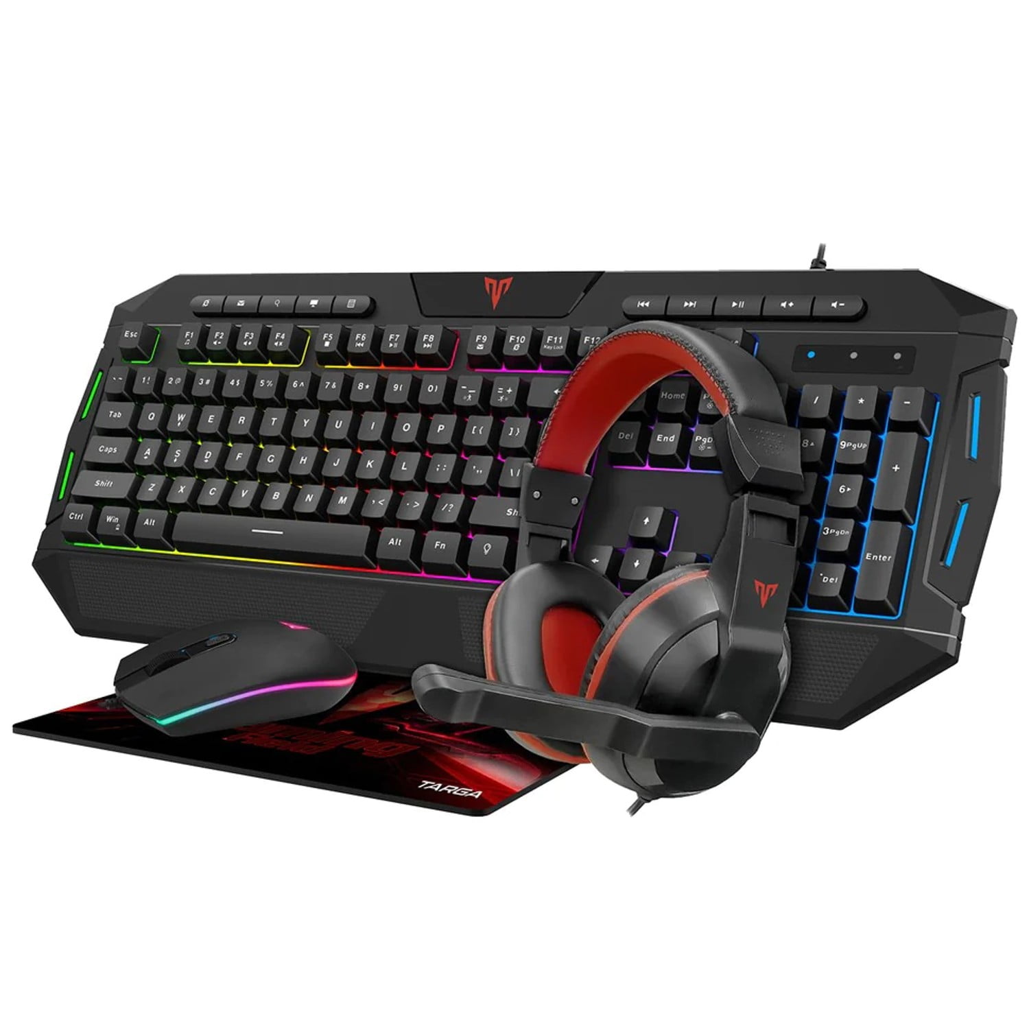 Pack Teclado Y Mouse Gamer Targa Tg Km210kit Targa