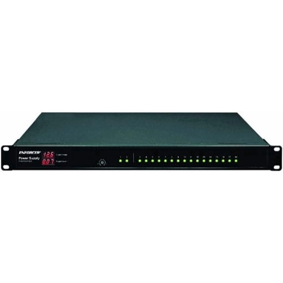 Fuente de alimentación Seco-Larm PH-U1820-PULQ de 18 salidas, 20 A, 110/220 V