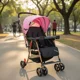 thumbnail image 2 of BEBESIT COCHE PASEO TWISTER GOLD ROSADO, 2 of 6