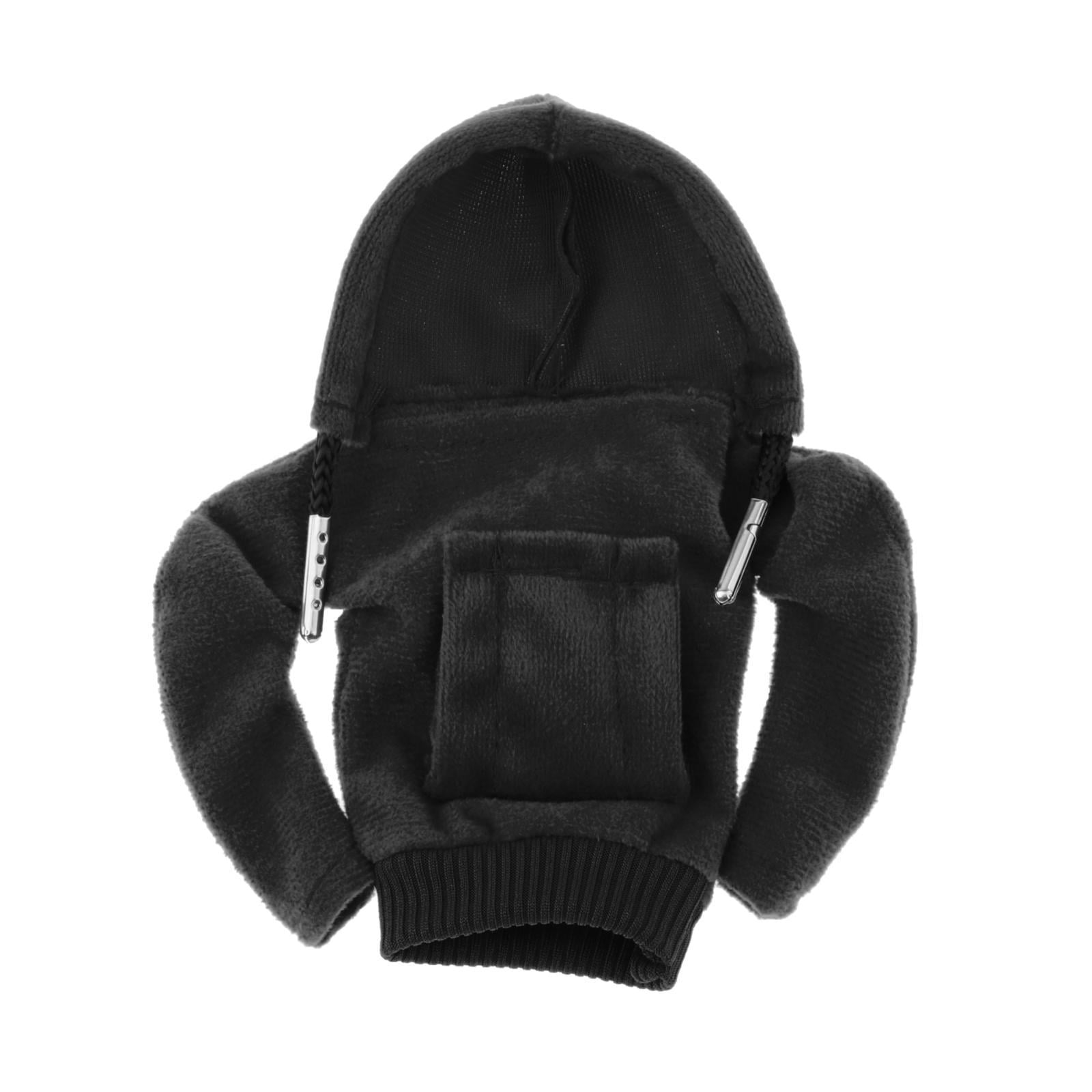 Ioensy - Automotive Gear Shift Knob Cover Funny Hoodie Cool Shifter Knob Hoodie Cover Negro
