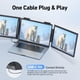 thumbnail image 4 of Extensor Triple de Pantalla para Laptop Pornitor 14'' FHD IPS, 4 of 9