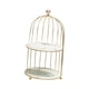 thumbnail image 1 of Postre Cupcake Stand Nordic Cosmetic Rack Para Living Room Dresser Countertop Oro Blanco 2 Niveles, 1 of 5