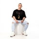 thumbnail image 4 of Polera Hombre Oversize Estampado It Negro Talla L, 4 of 5