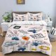 thumbnail image 1 of comforter sets, Zootopia cartoon duvet cover, pillow case, home room bedding set, cute three-piece set for boys and girls Bed Sheets, 1 of 5