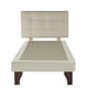 thumbnail image 1 of Base De Cama 1.5 Plz Box Respaldo Ginebra, 1 of 3