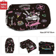 thumbnail image 1 of MINISO Kuromi Schoolbag Students Kawaii Double-layer Pencil Bag Large-capacity Casual Backpack Cartoon Printing Pen Bag, 1 of 3