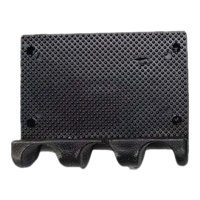 Magideal - Soporte Portátil Para Billar, Tablero De Duradero, Soporte Para Billar Para Jugadores De Billar, Clubes De Billar, Barras De , 3 Lugares Negro