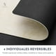 thumbnail image 3 of Set 4 Individuales Ecocuero Impermeables Antimanchas Reversibles, 3 of 9