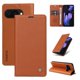 thumbnail image 4 of Funda Billetera de Cuero para Google Pixel 9A con Tarjetero y Soporte - Tapa Magnética Marrón, 4 of 6