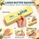 thumbnail image 2 of Juguete Antiestrés SUISUILE 25 cm 413 g Squishy de Mantequilla – Pack de 2, 2 of 7