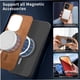 thumbnail image 3 of Magnetic Slim Case for Xiaomi Redmi Note 13 Pro 4G with Camera Guard & Anti-Scratch Back Brown, 3 of 6
