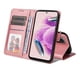 thumbnail image 2 of Funda Billetera para Xiaomi Redmi Note 12s 4G con Porta Tarjetas y Soporte Ajustable Rosa, 2 of 5