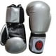 thumbnail image 1 of Guantes Para Box Entrenamiento 12 Onzas Gris/plateado C/velc, 1 of 3