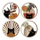 thumbnail image 4 of 4 Letreros De Madera Con Diseño De Gato Negro Bohemio Para Decoración De Pared, Para Dormitorio, Guardería Y Estudio., 4 of 5