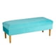 thumbnail image 2 of Banqueta Provenza Liso 2c Felpa 04 Turquesa, 2 of 2