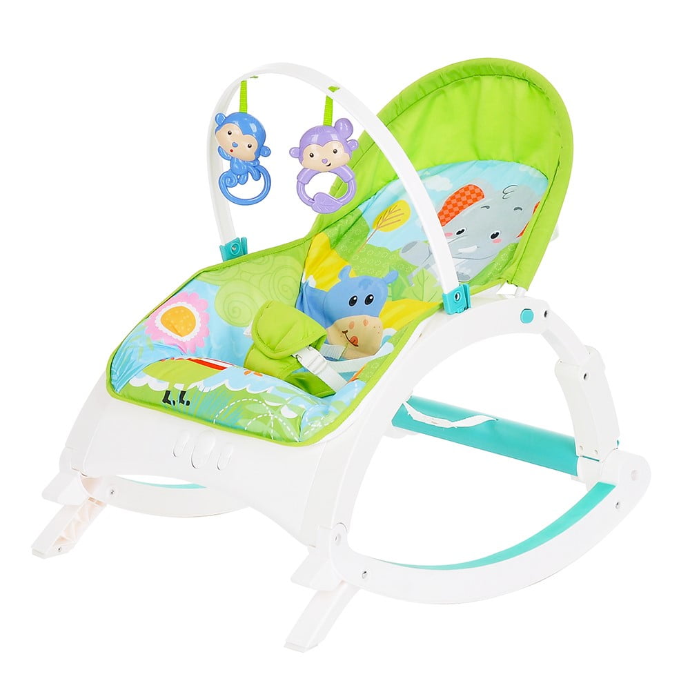 Mundo Online - Silla Nido Mecedora Bebé Musical Vibratoria Plegable