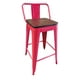 thumbnail image 1 of Pack 4 Pisos Rojo Tauretes 66 Cm Altura Departamento Con Madera, 1 of 2