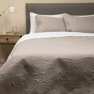 Genérico - Cubrecama Quilt Reversible 2 Plazas 240X260