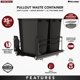 thumbnail image 3 of Contenedor de basura Rev-A-Shelf 53WC-1835SCDM-218 doble 35qt, 3 of 9